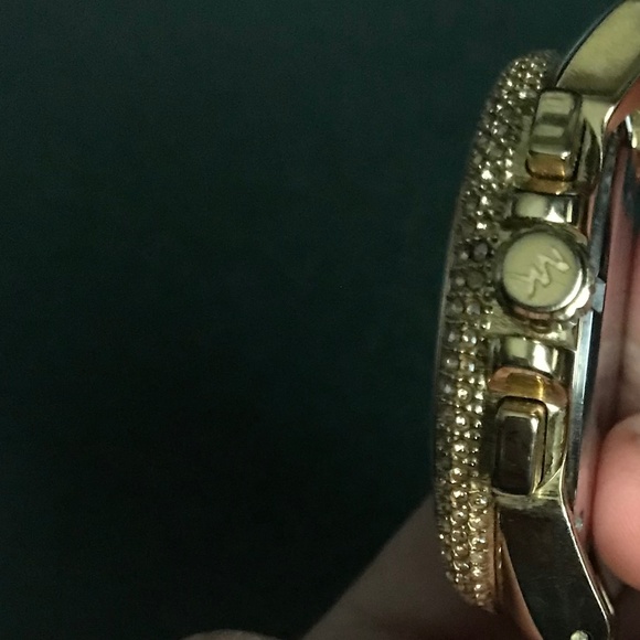 Michael Kors Camille Chronograph Tortoise Shell Dial Women’s Watch MK-5901 - Picture 6 of 16